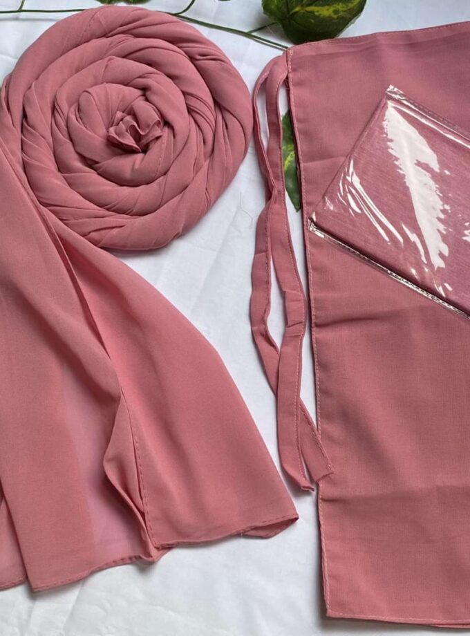 1 Set Hijab+cap+niqab (30+colours )