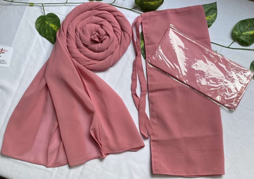 1 Set Hijab+cap+niqab (30+colours )