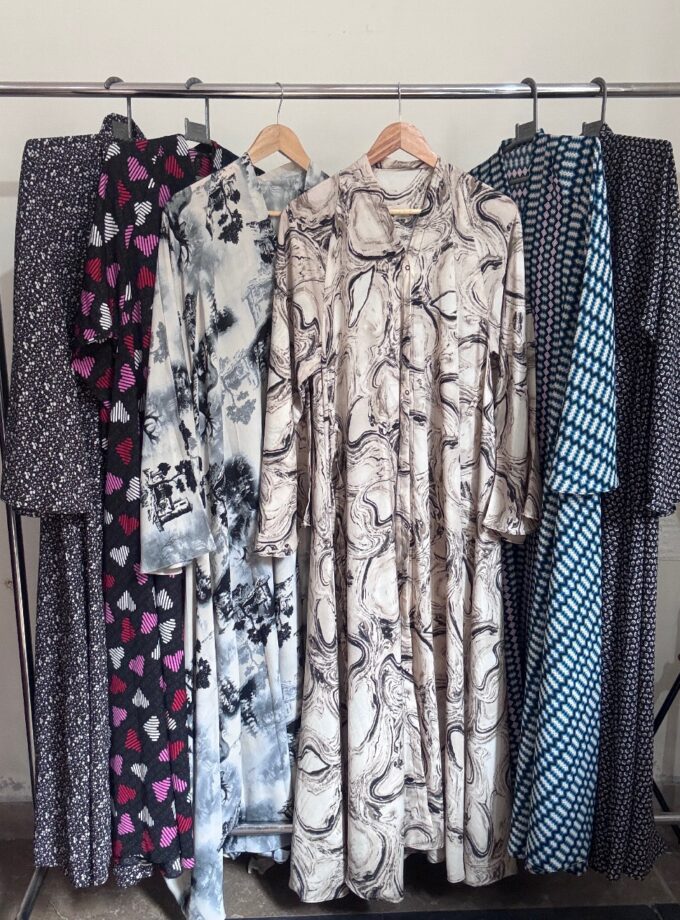 Printed Light weight Abaya