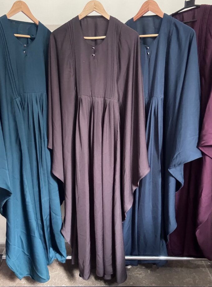 Plated kaftan Abayaa