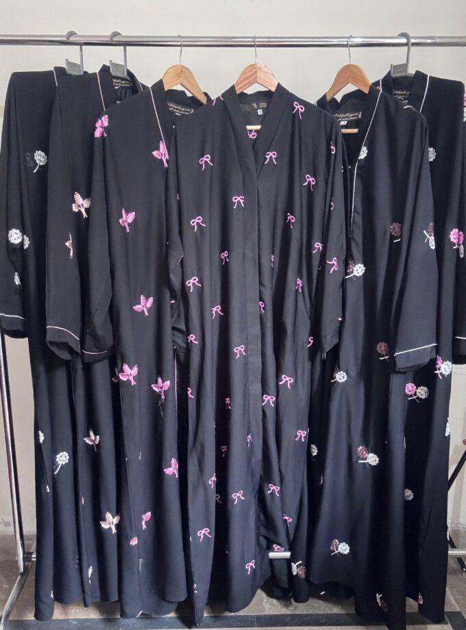 Different Abaya in Bow Design