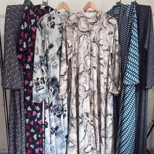 Printed Light weight Abaya