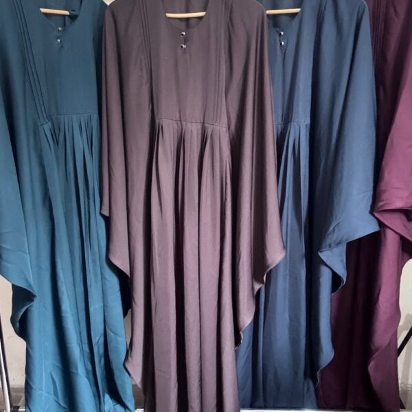 Plated kaftan Abayaa