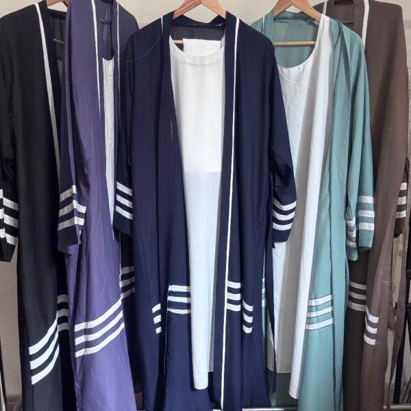 Strips design Abaya
