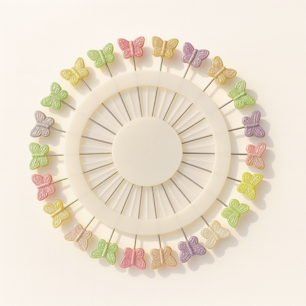 Pastel Butterfly Hijab Pin (Single Pin)