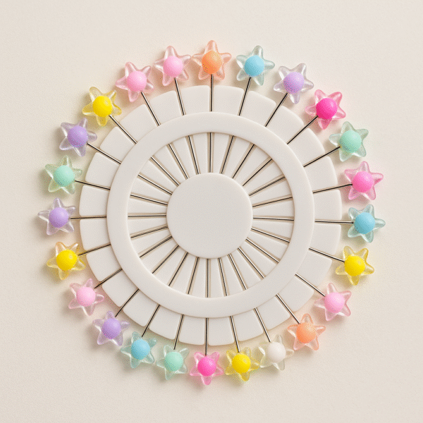 Pastel Star Hijab Pin (Single pin)