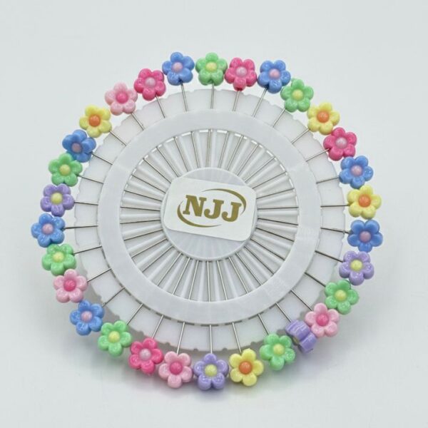 Pastel Mini Flower Scarf Pin (Single Pin)