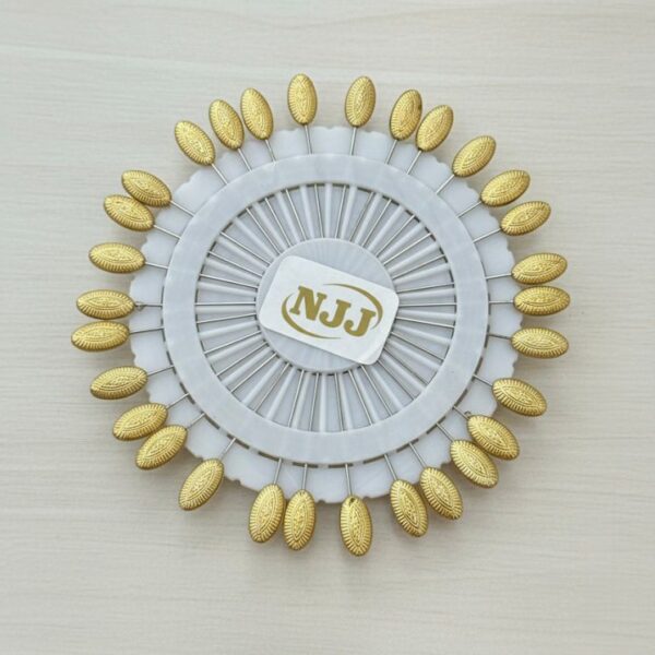 Royal & Classy Golden Matte Pin (Single Pin)